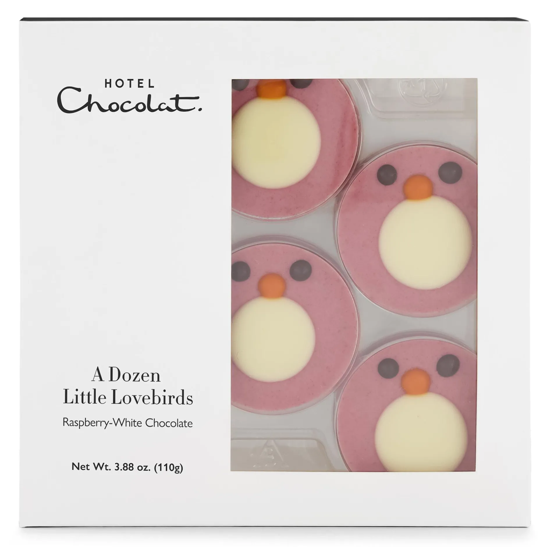 Hotel Chocolat A Dozen Chocolate Little Lovebirds Clearance