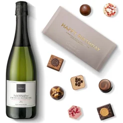 Hotel Chocolat Chocolate Pocket & Prosecco Birthday Gift