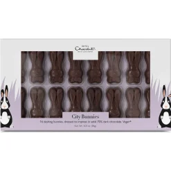 Hotel Chocolat Dark Chocolate City Easter Bunnies Online