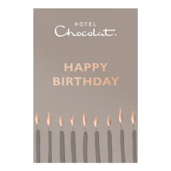 Hotel Chocolat Exquisitely Nutty H-box with Happy Birthday Sleeve Sale