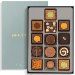 Hotel Chocolat Exquisitely Nutty H-box with Simply Thanks Sleeve Outlet
