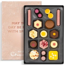 Hotel Chocolat Exuberantly Fruity H-box with A Little Sparkle Sleeve Outlet