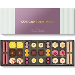 Hotel Chocolat Exuberantly Fruity Sleekster with Congratulations Sleeve