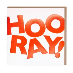 Hotel Chocolat Hooray Blank Greetings Card Outlet