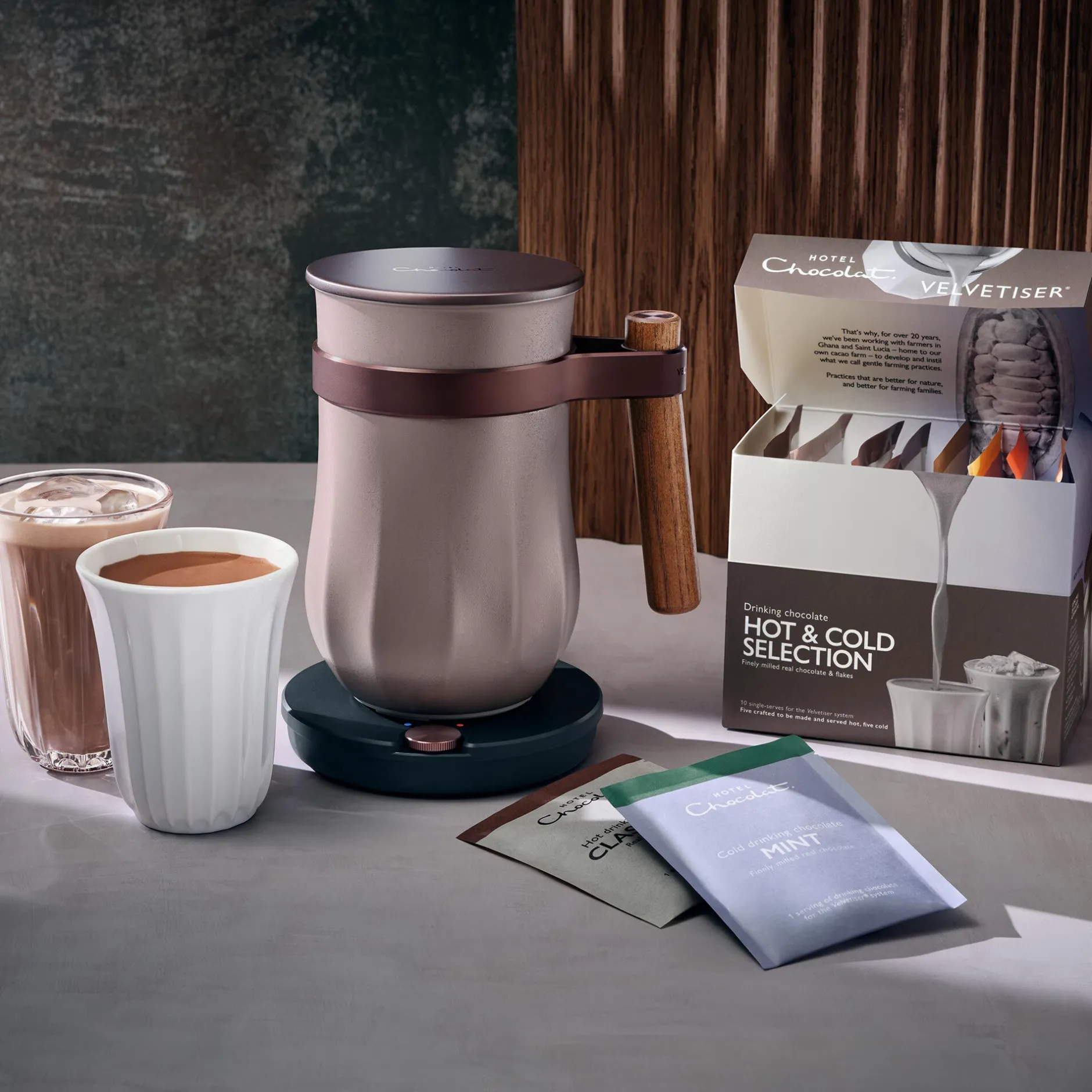 Hotel Chocolat Hot & Cold Drinking Chocolate Selection Box Online