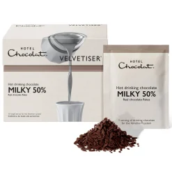 Hotel Chocolat Milky 50% Hot Chocolate Sachets New