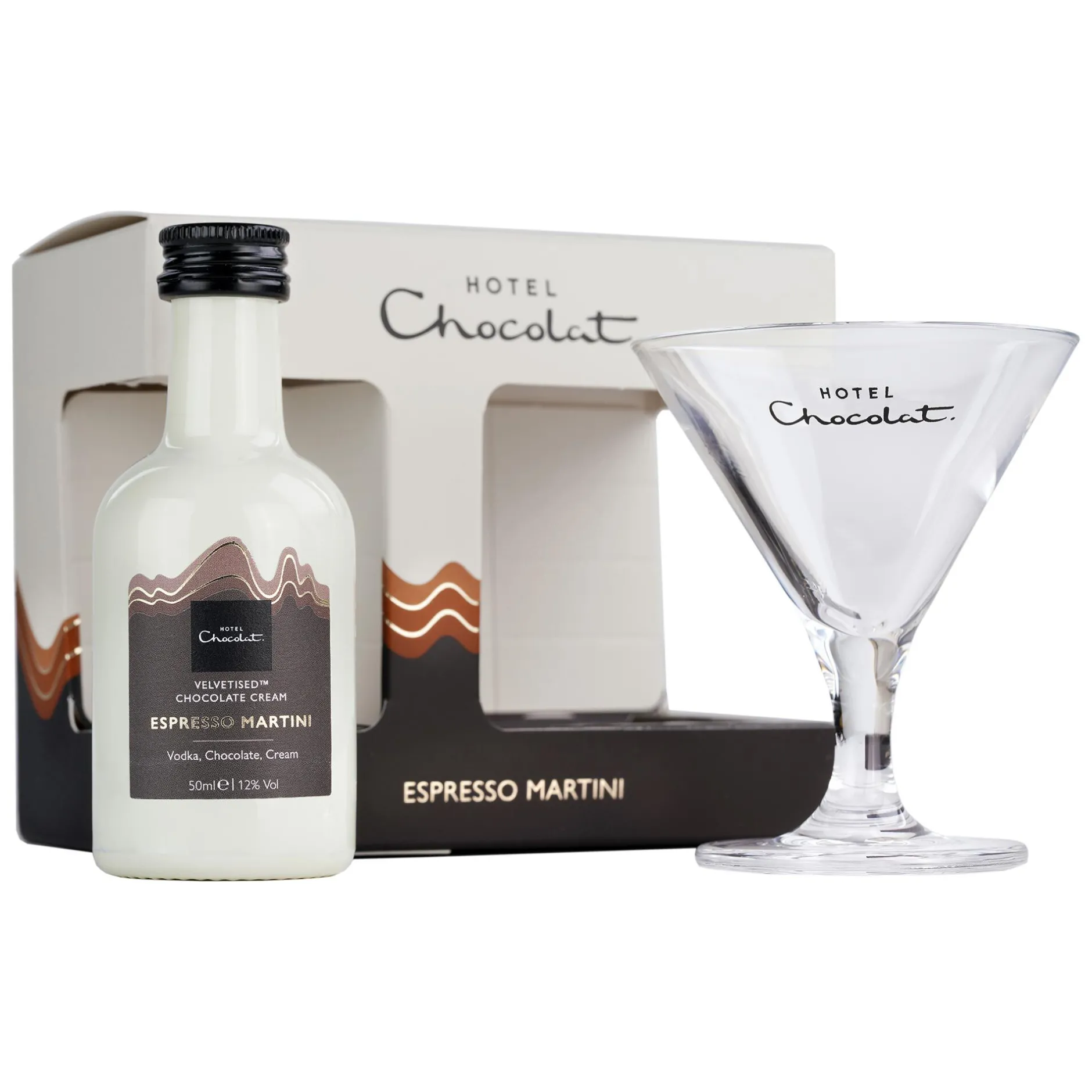 Hotel Chocolat Mini Espresso Martini Velvetised Cream Gift Set Best