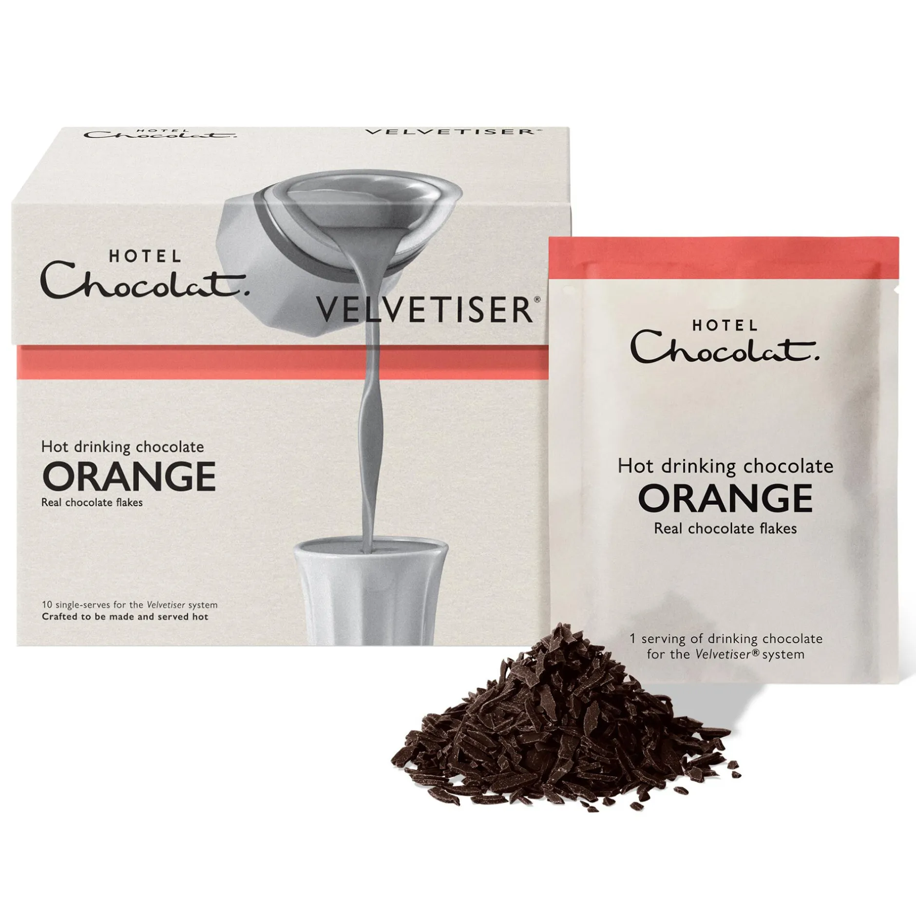 Hotel Chocolat Orange Hot Chocolate Sachets