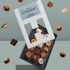 Hotel Chocolat Patisserie H-box with Birthday Balloons Sleeve Discount