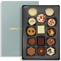 Hotel Chocolat Patisserie H-Box with Simply Thanks Sleeve Sale