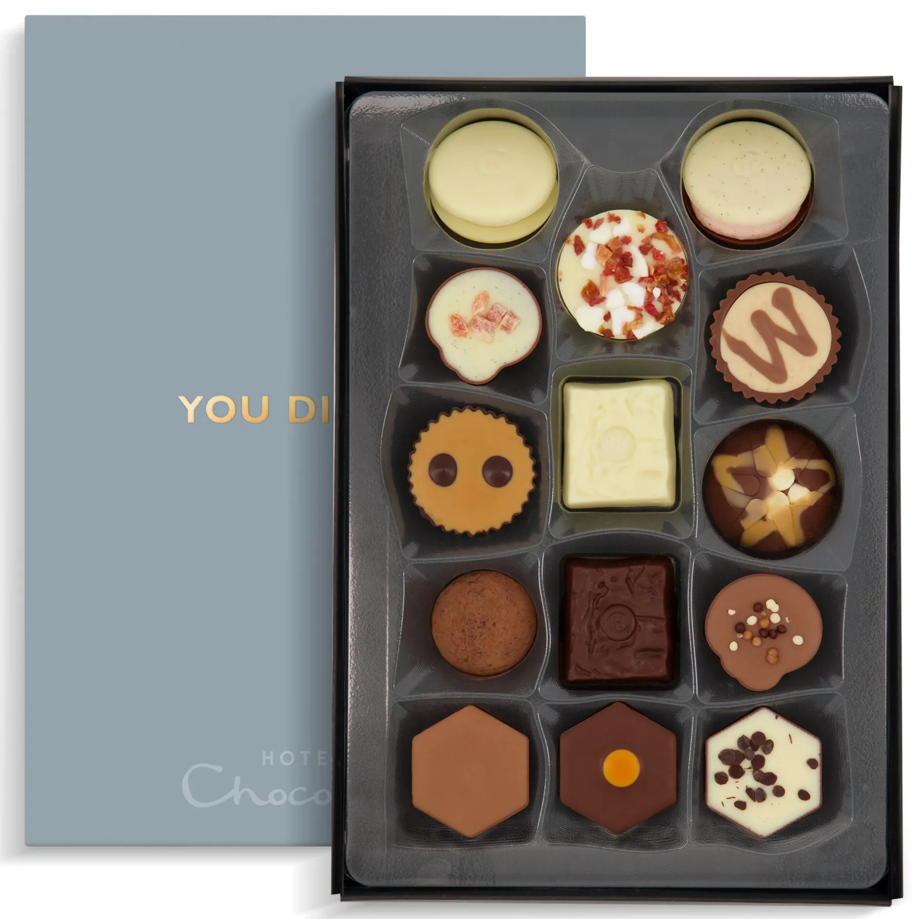 Hotel Chocolat Patisserie H-box with You Did It Sleeve New