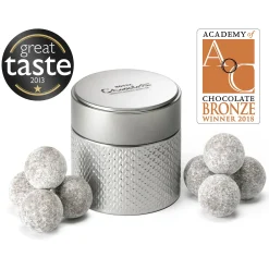 Hotel Chocolat Pink & Classic Champagne Truffles Tin Best