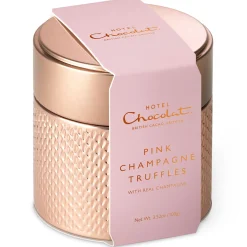 Hotel Chocolat Pink Champagne Truffle Tin