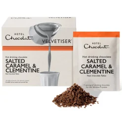 Hotel Chocolat Salted Caramel & Clementine Hot Chocolate Sachets