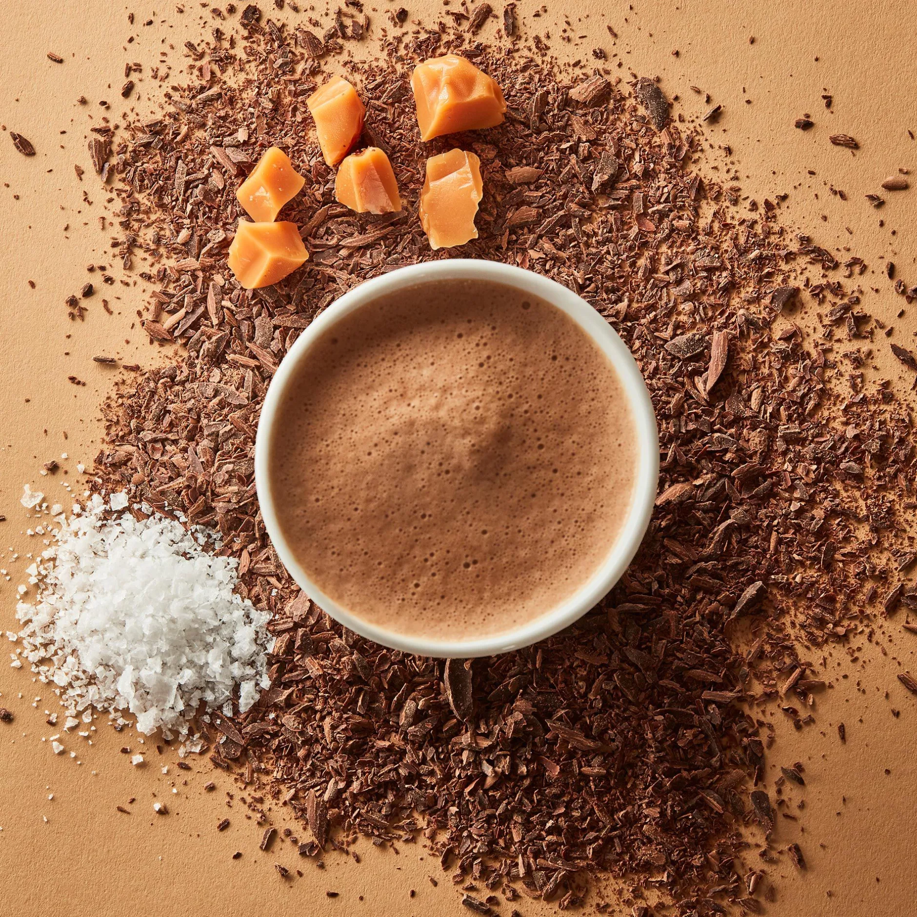 Hotel Chocolat Salted Caramel 50% Hot Chocolate Sachets Best