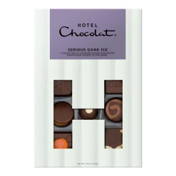 Hotel Chocolat Serious Dark Fix H-Box with Congratulations Sleeve Sale