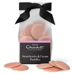 Hotel Chocolat Strawberries & Cream Chocolate Puddles Sale