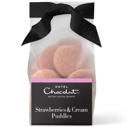 Hotel Chocolat Strawberries & Cream Chocolate Puddles Sale