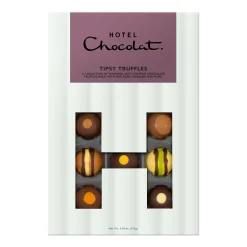 Hotel Chocolat Tipsy Truffles H-box with Happy Birthday Sleeve New