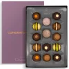 Hotel Chocolat Tipsy Truffles H-Box with Congratulations Sleeve