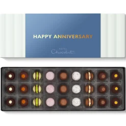 Hotel Chocolat Tipsy Truffles Sleekster with Happy Anniversary Sleeve Online