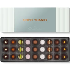 Hotel Chocolat Tipsy Truffles Sleekster with Simply Thanks Sleeve
