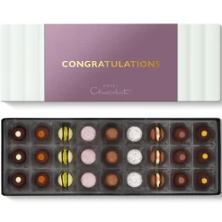 Hotel Chocolat Tipsy Truffles Sleekster with Congratulations Sleeve