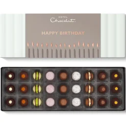 Hotel Chocolat Tipsy Truffles Sleekster with Happy Birthday Sleeve Best