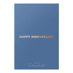 Hotel Chocolat Unbelievably Vegan H-Box with Happy Anniversary Sleeve New
