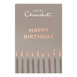 Hotel Chocolat Unbelievably Vegan H-Box with Happy Birthday Sleeve Hot