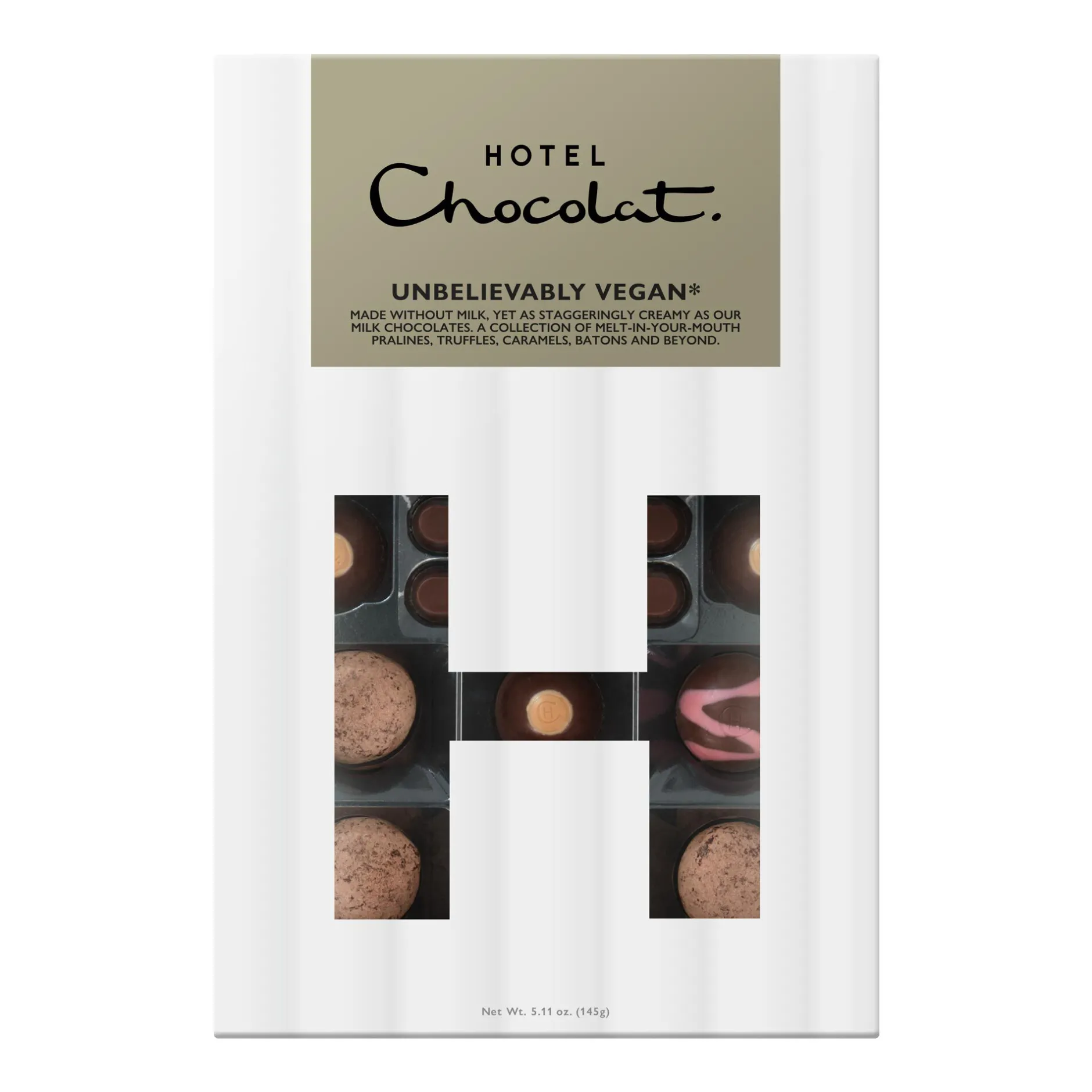 Hotel Chocolat Unbelievably Vegan H-Box with Birthday Balloons Sleeve Sale
