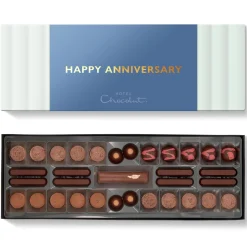 Hotel Chocolat Unbelievably Vegan* Sleekster with Happy Anniversary Sleeve